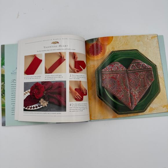 Napkin Folds Beautifully Styled Napkins for Every Occasion Book 2008 Hardcover - Picture 3 of 9